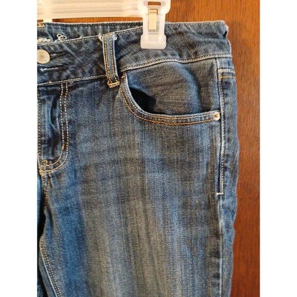 American Eagle Artist Stretch Med Wash Jeans 5 Pockets Women’s Size 12 - Picture 5 of 16